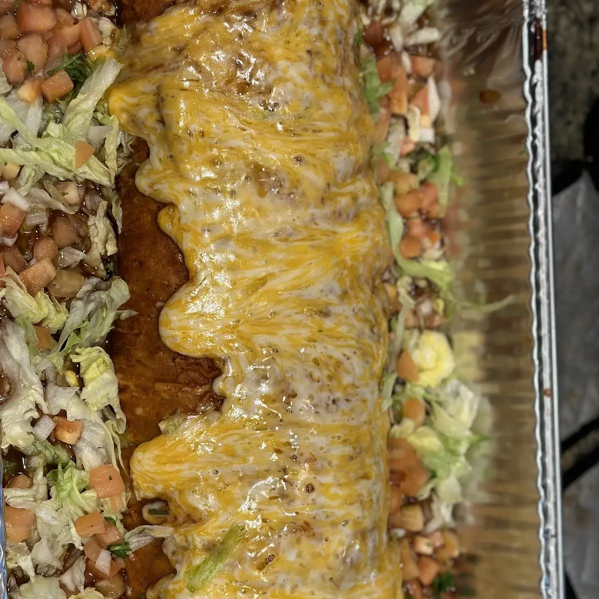 3 Foot Chicken Burrito
