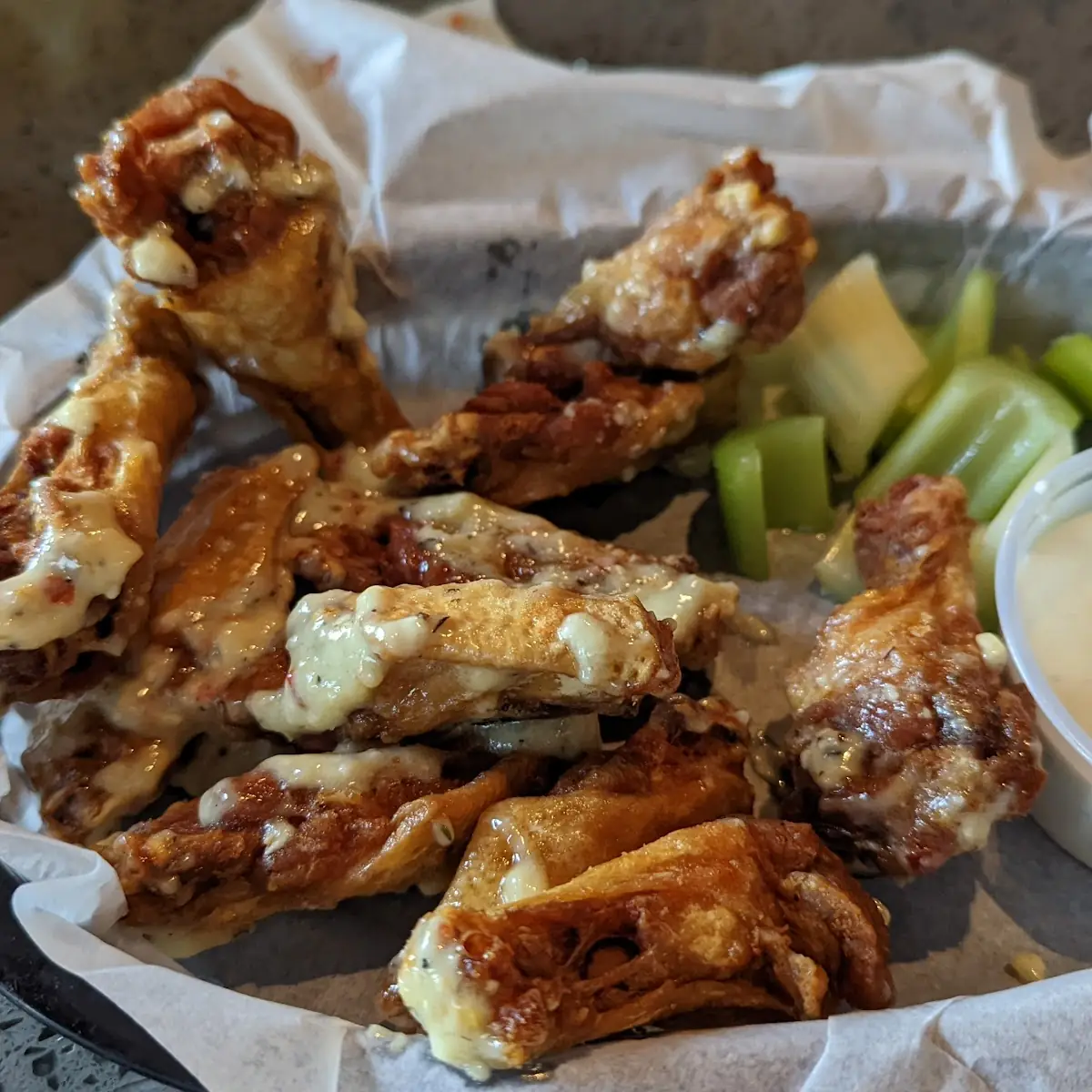 Garlic Parmesan Wings