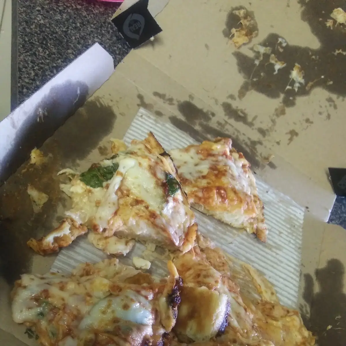 Dominos Hand Made Pizza Flop