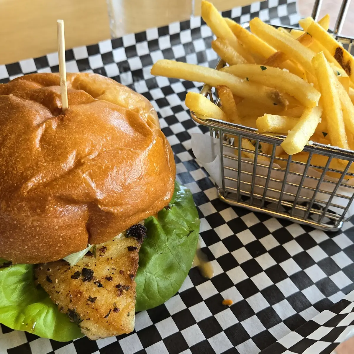 Halibut Fish Sandwich