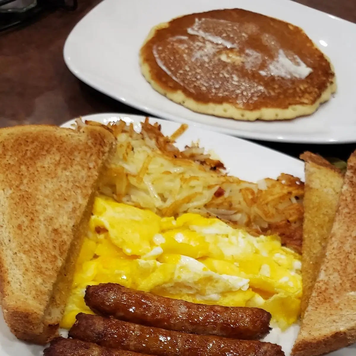 Eggs Hash Browns Sausage