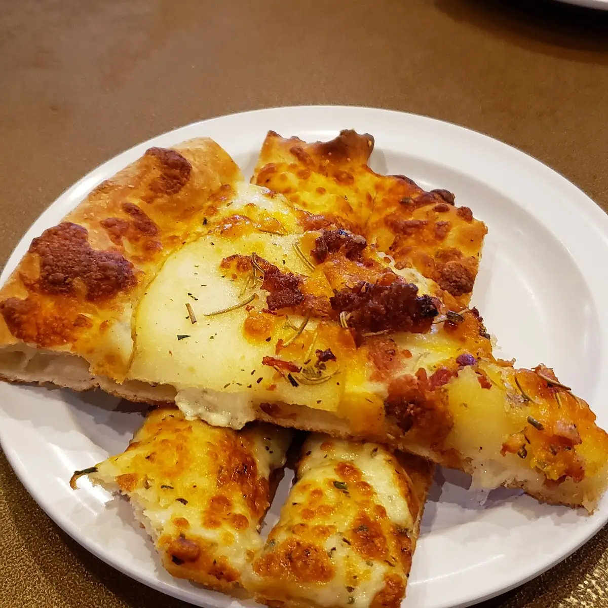 Chicken Bacon Pizza with Cheese Sticks