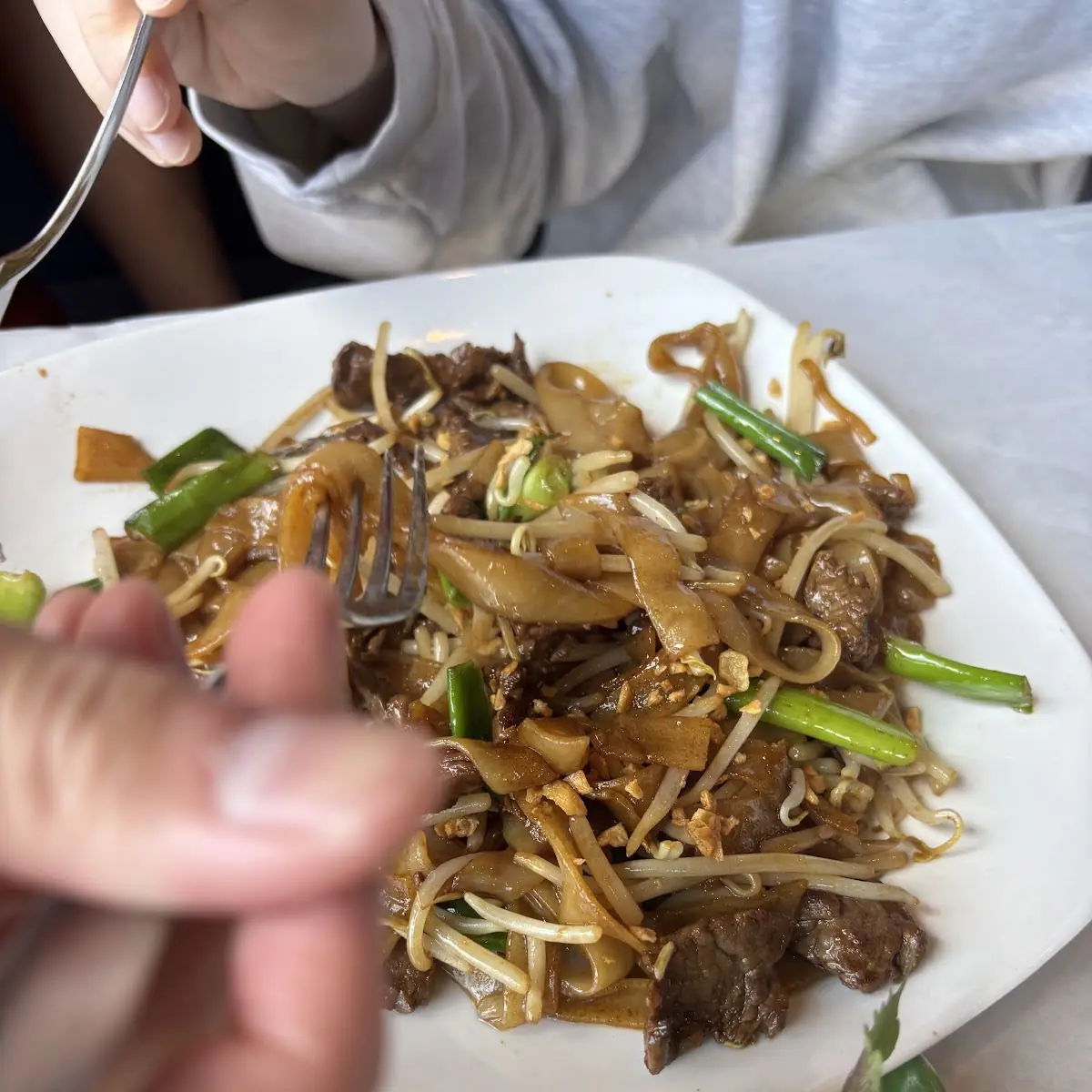 Soft Stir Fried Chow Fun AP Chao Mem