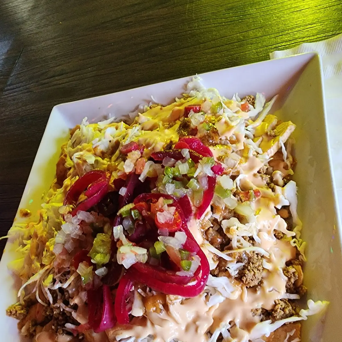 Carne Molida Con Tajadas