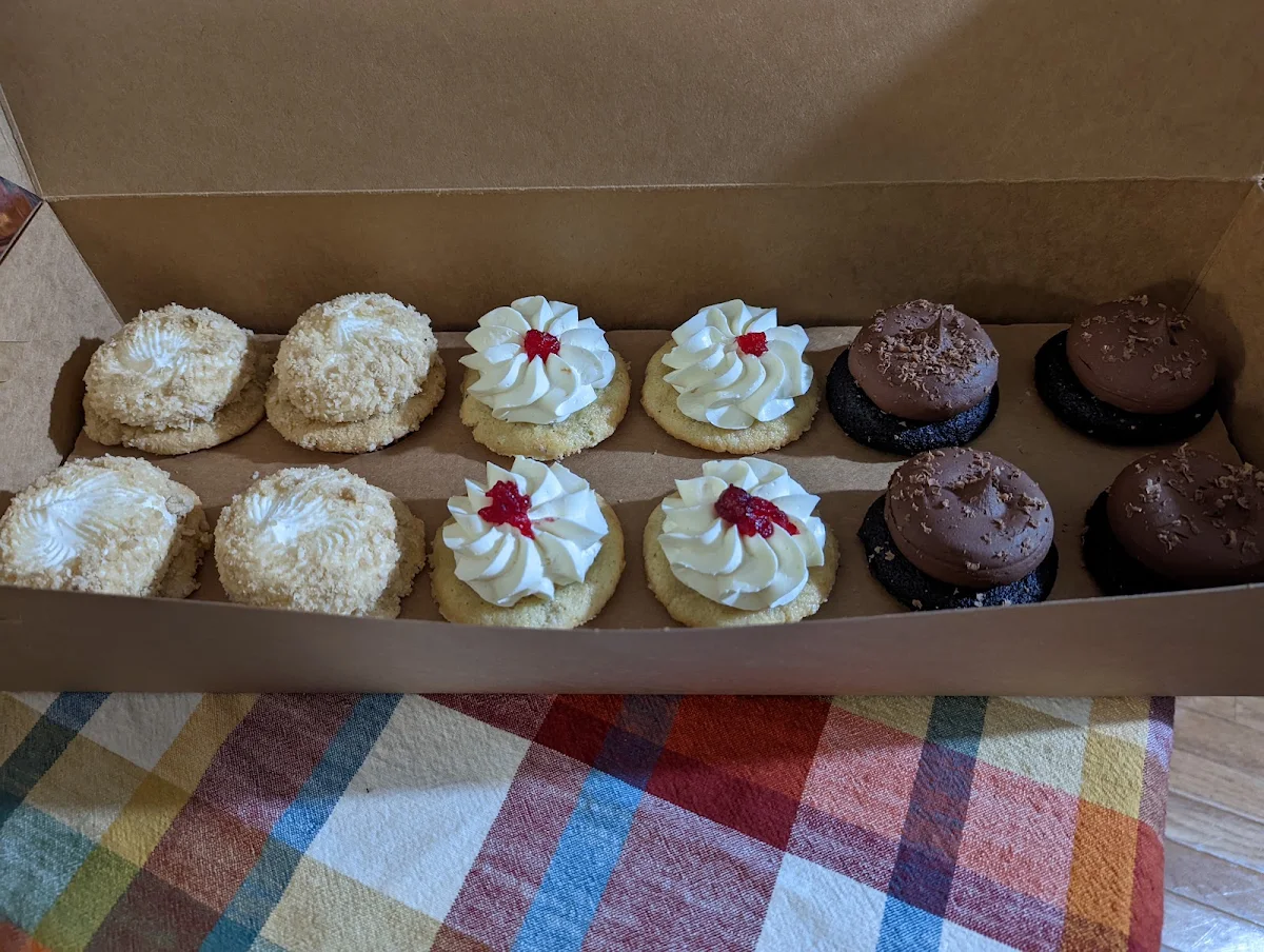 Double Chocolate Orange Cranberry and Apple Cupcakes