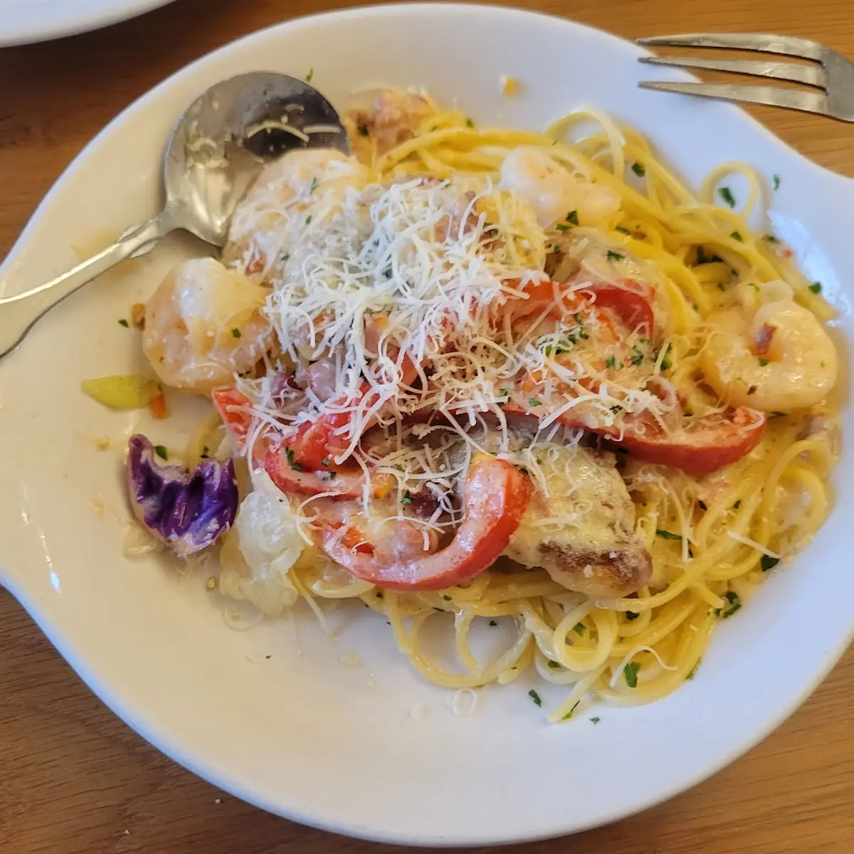 Shrimp Alfredo