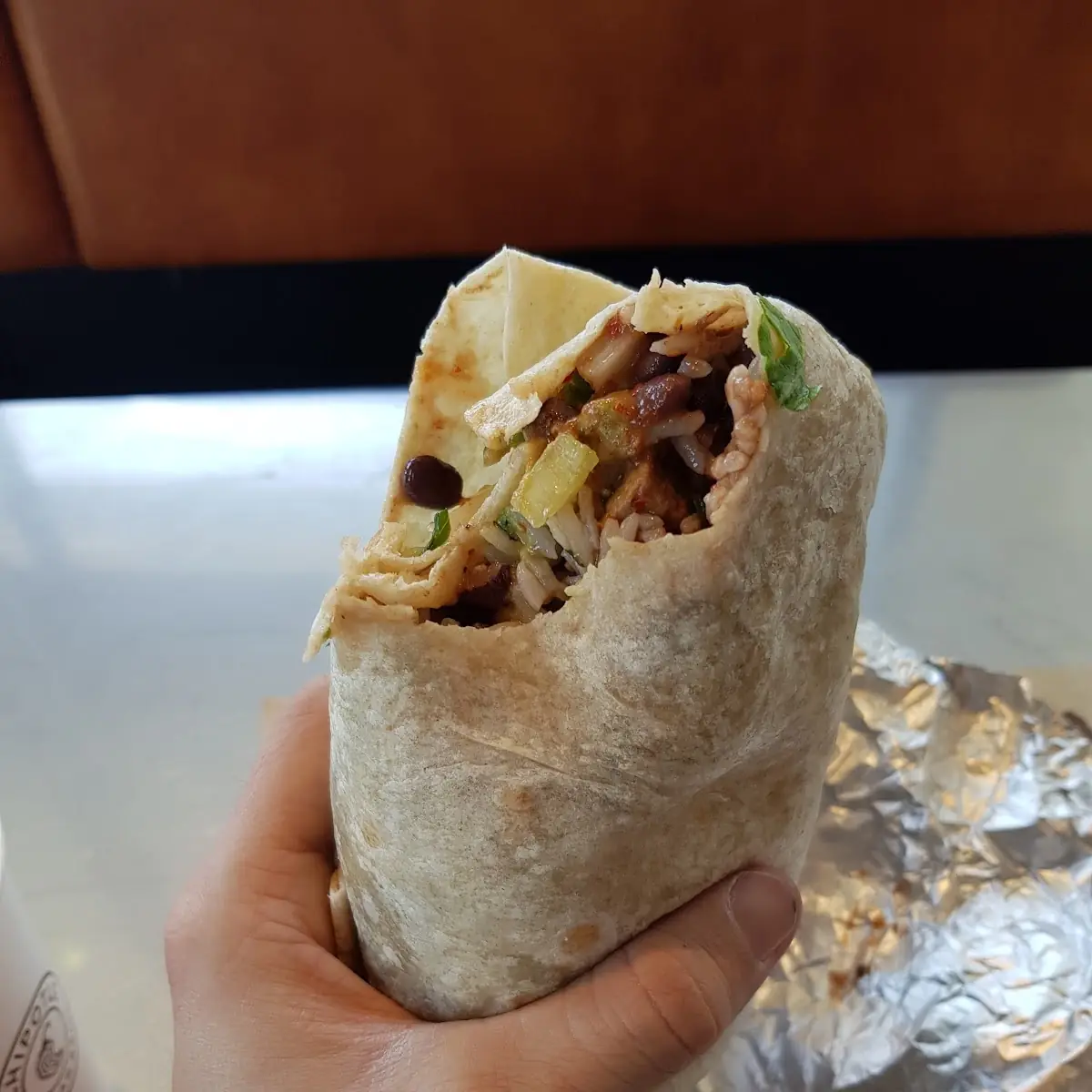 Chipotle Honey Chicken Burrito