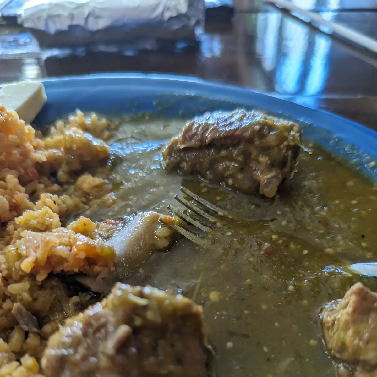 Pork Ribs in Green Sauce