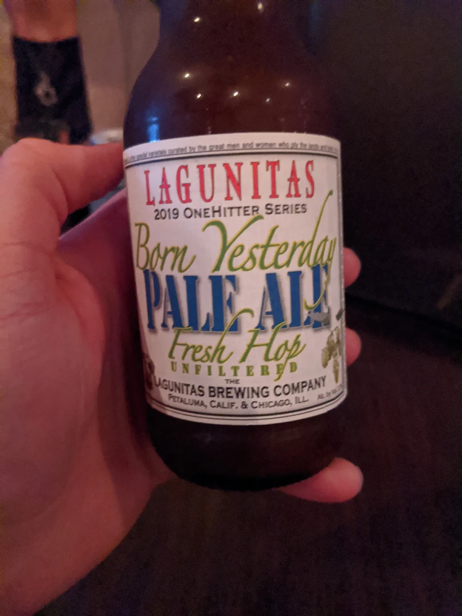 Lagunitas Born Yesterday Pale Ale