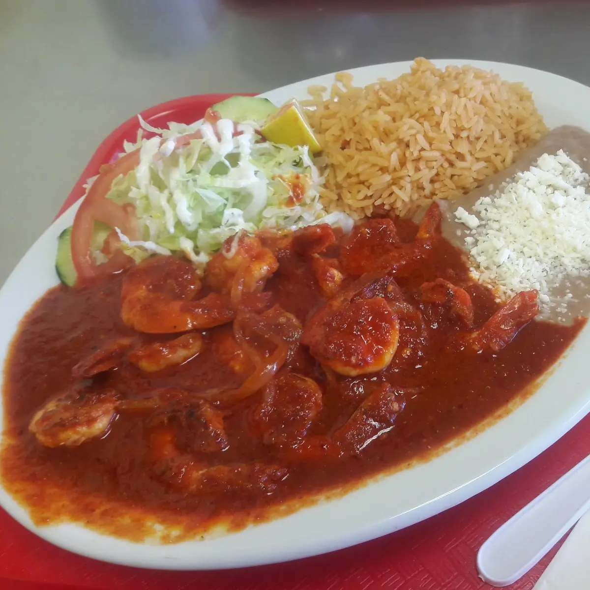 Camarones A la Diabla