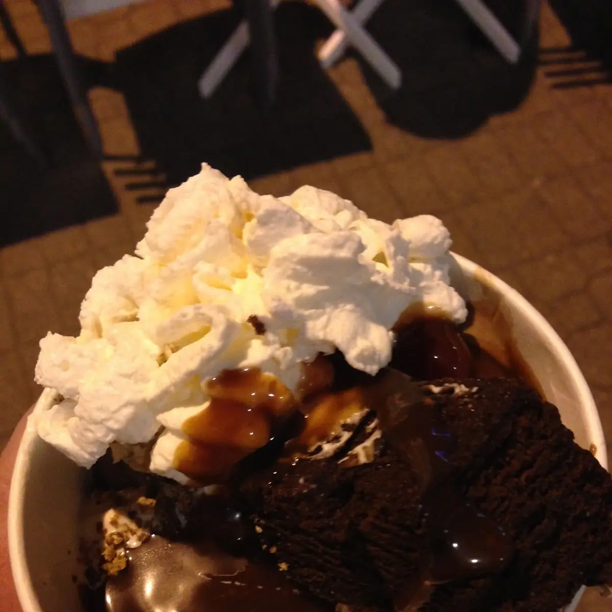 Brownie Sundae