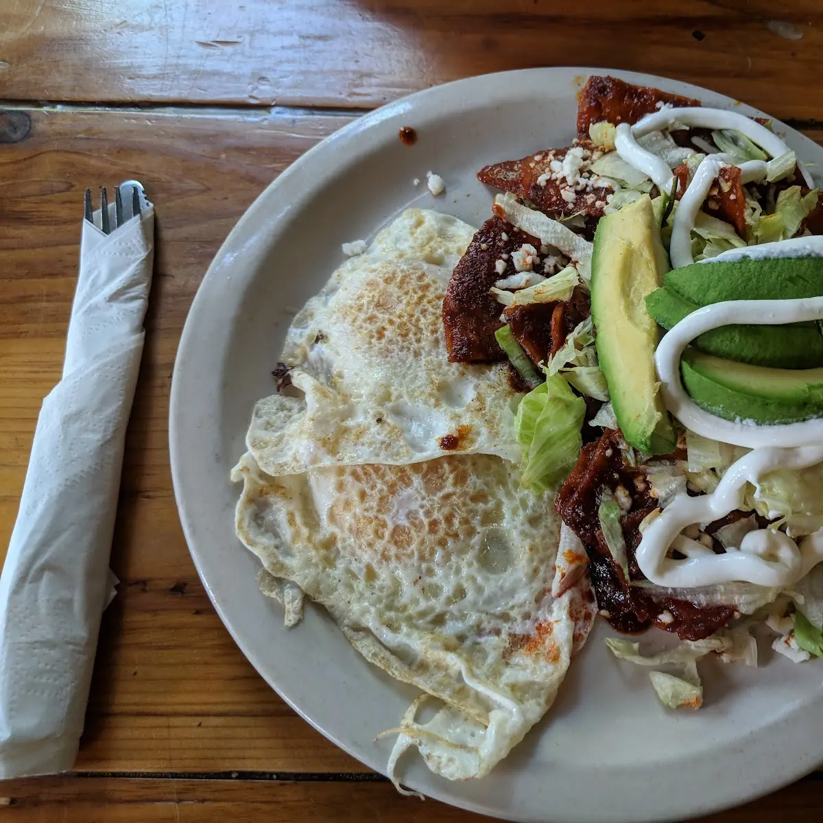 Chilaquiles Rojos
