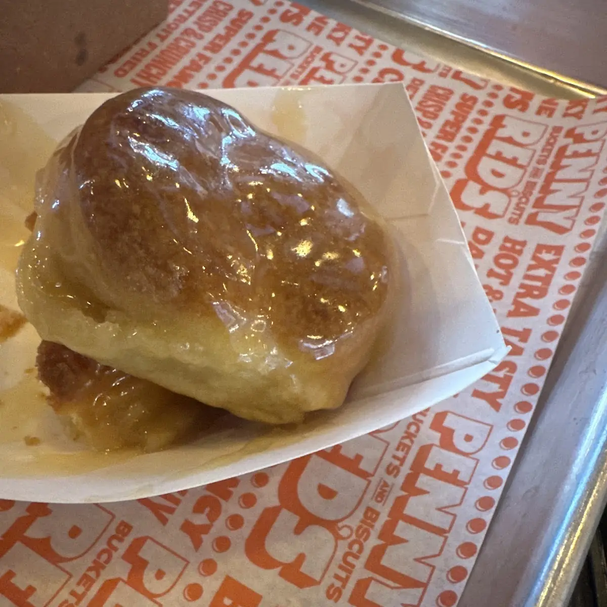 Dipped Honey Biscuits