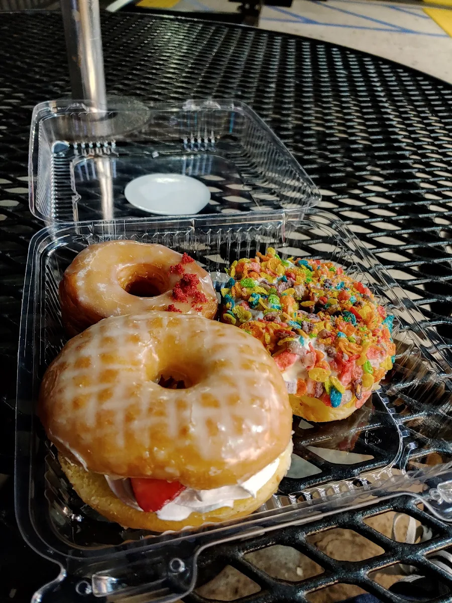 Strawberry Cream Donut