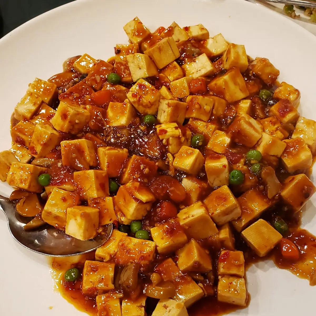 MA PO Tofu with Mixed Vegetables