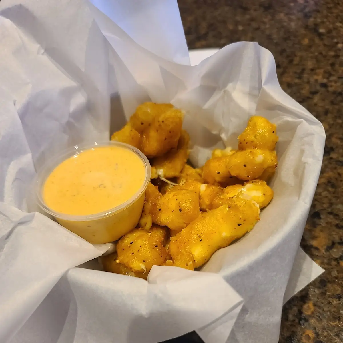 Spotted Cow Cheese Curds