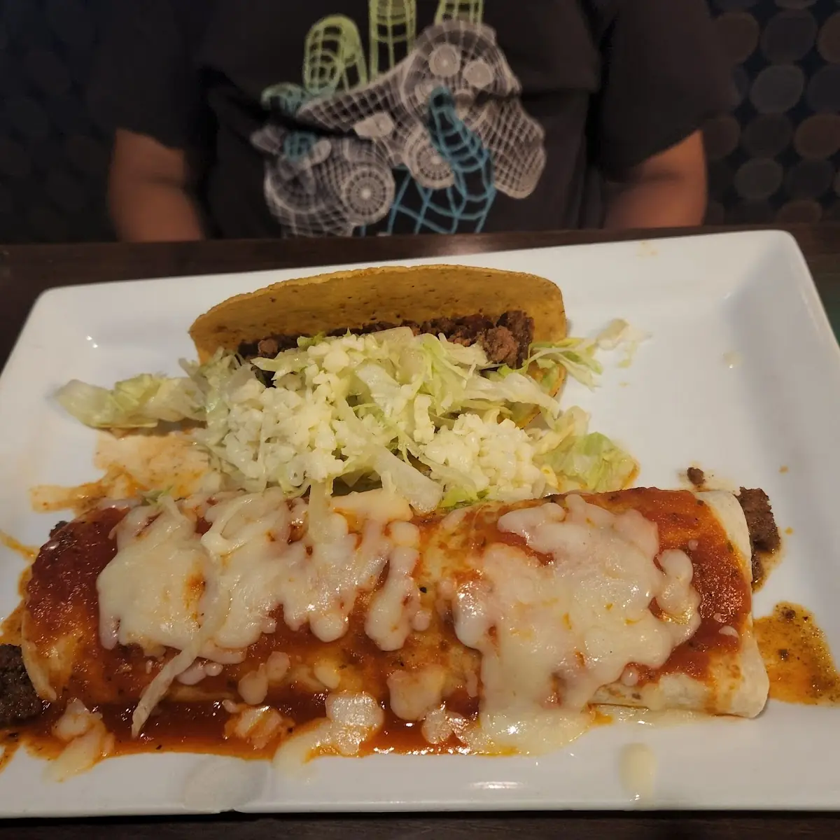 Beef Burrito Beef Taco