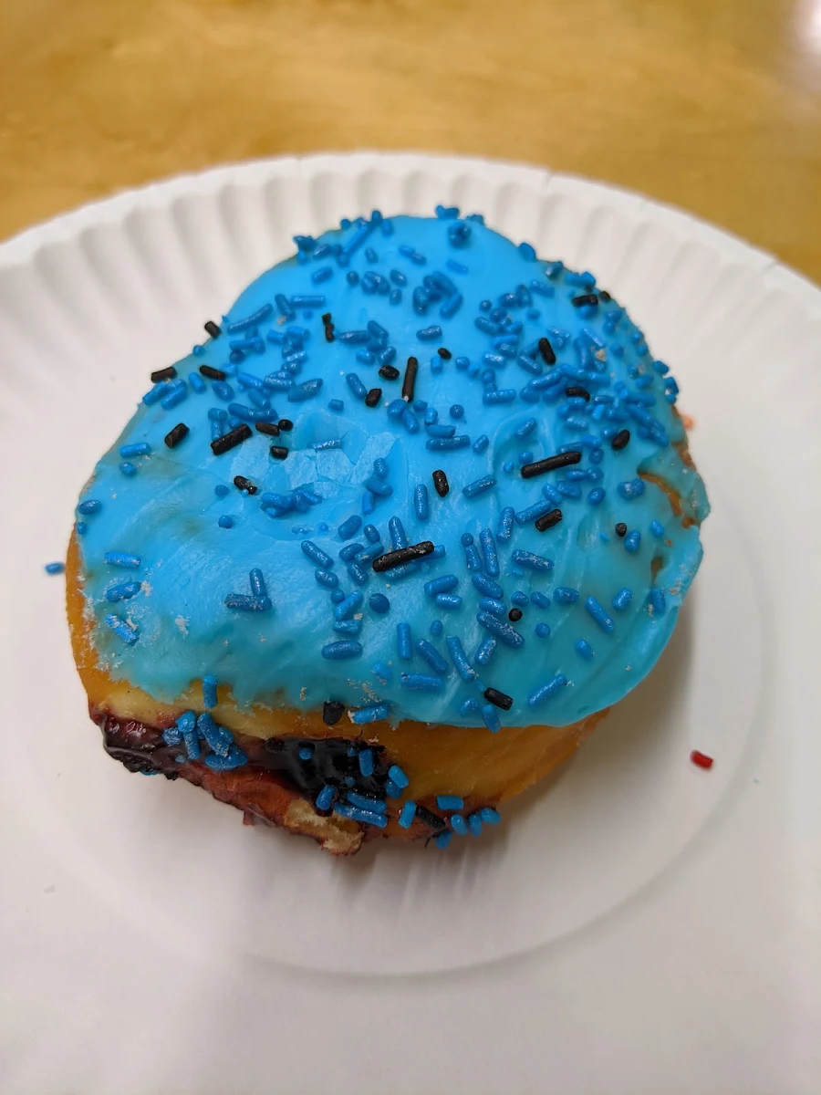Blueberry Filled Donut