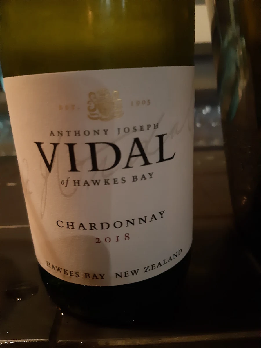 Vidal Hawkes Bay Chardonnay, Mother Vine