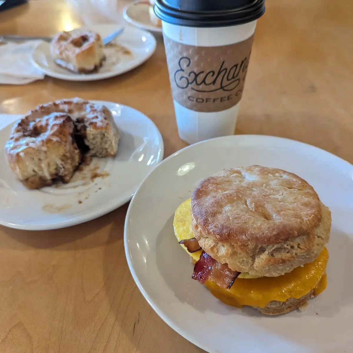 Bacon Egg and Cheese Biscuit GF
