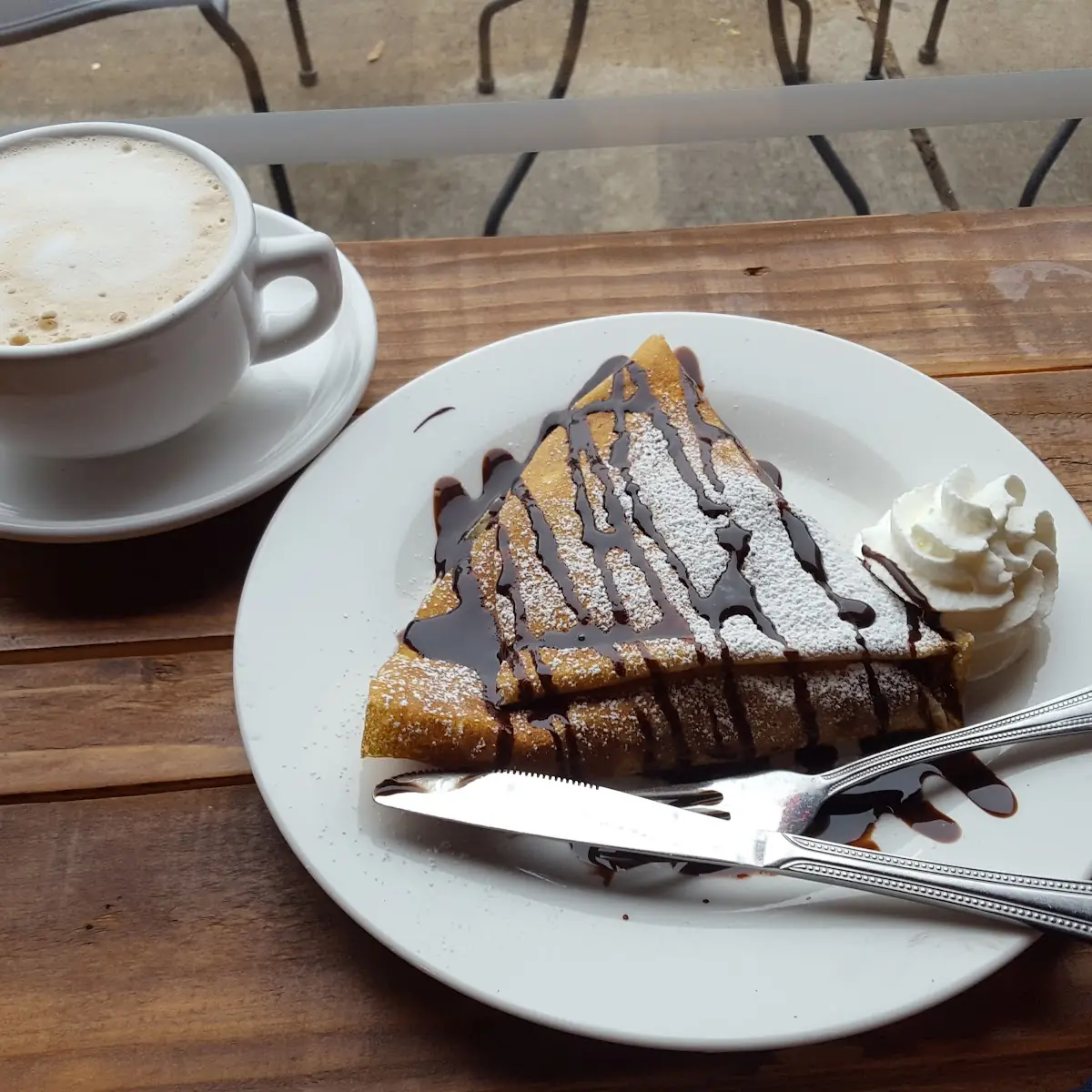 Banana and Nutella Crepe