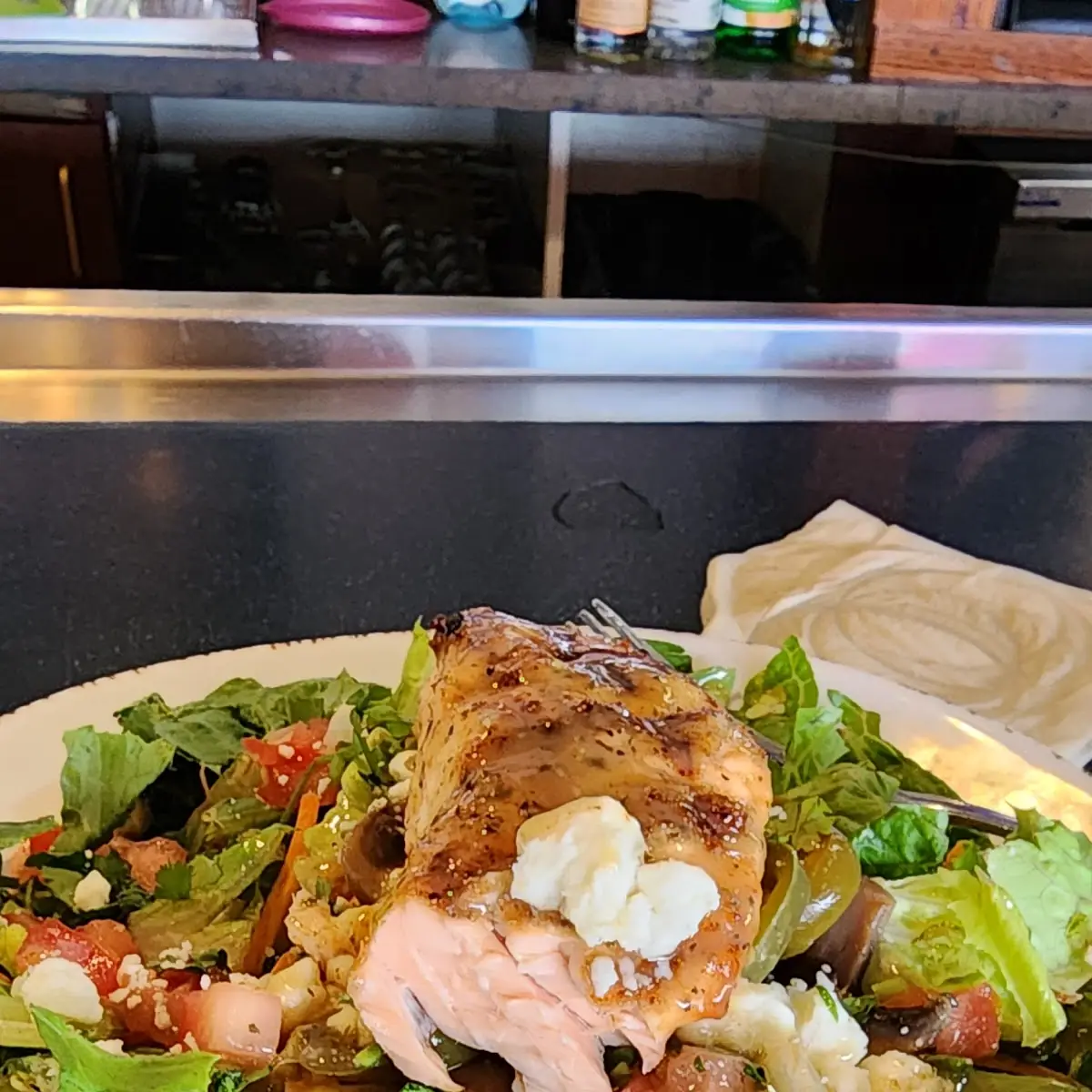 Salmon Avocado Salad