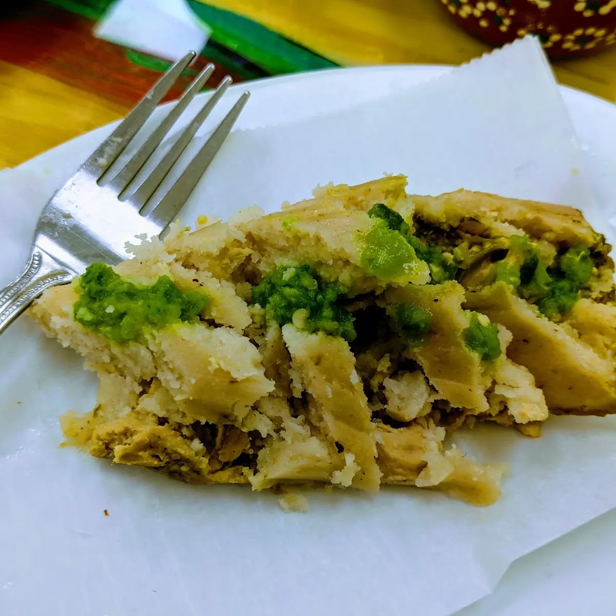 Chicken Tamal