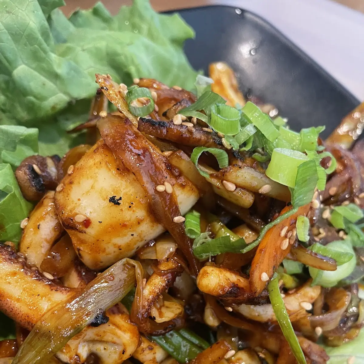 Stir Fried Squid