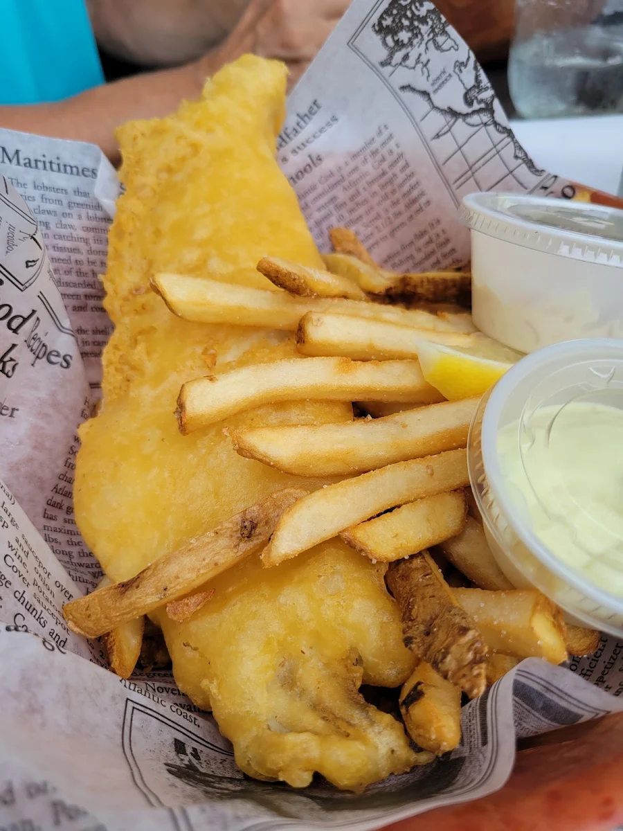 Fish and Chip Dinner, Duffy's Famous Fish & Chips Restaurant