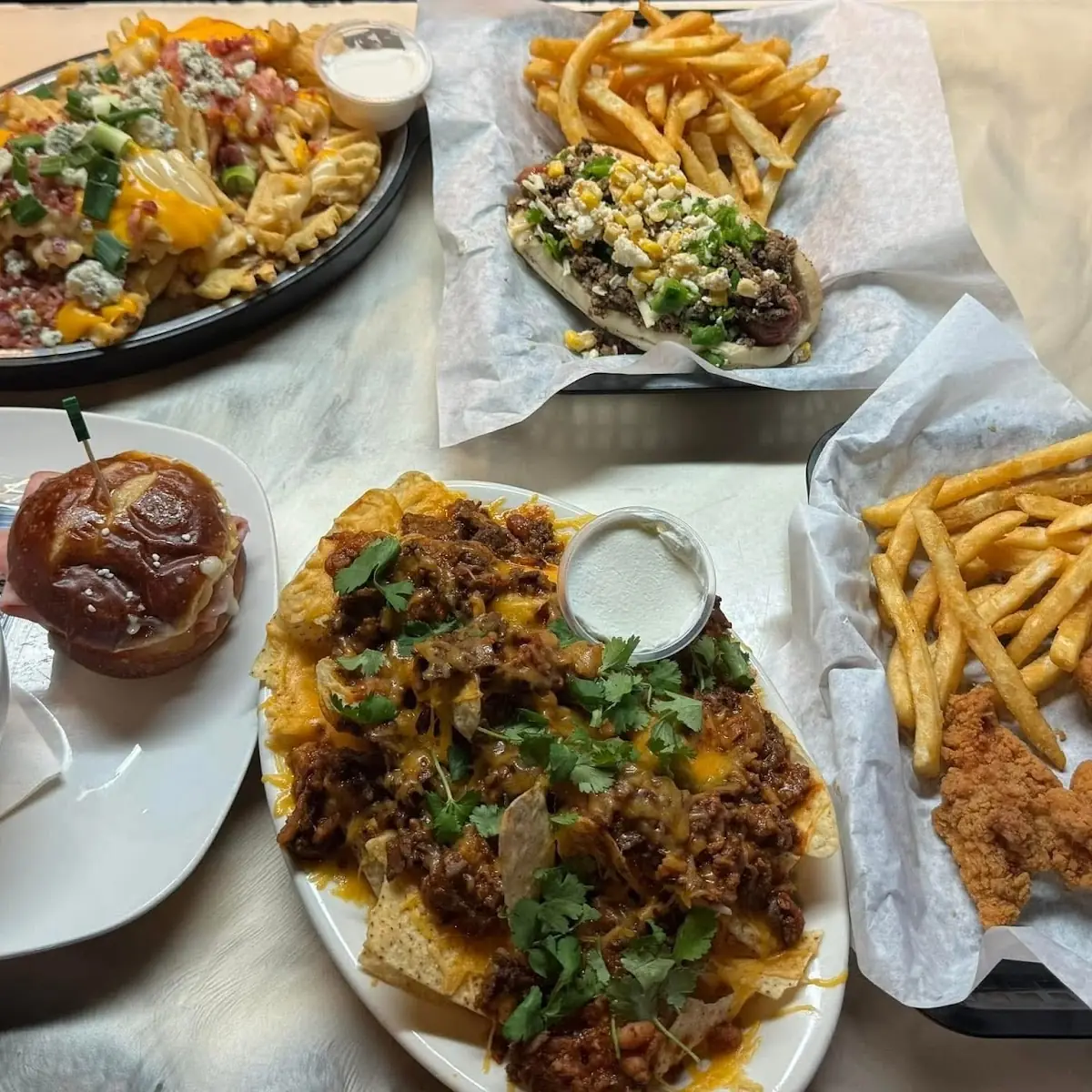 Loaded Waffle Fries