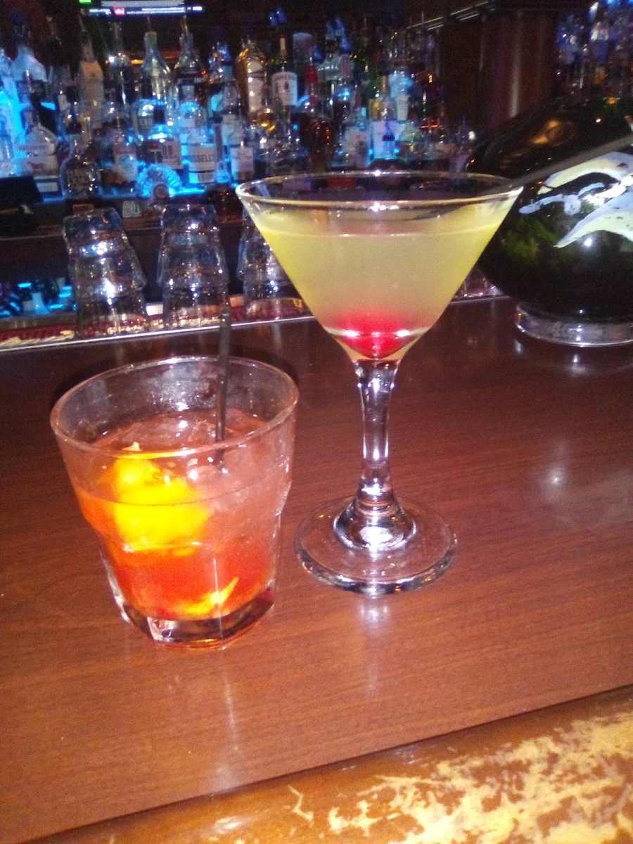 Old Fashioned and Appletini