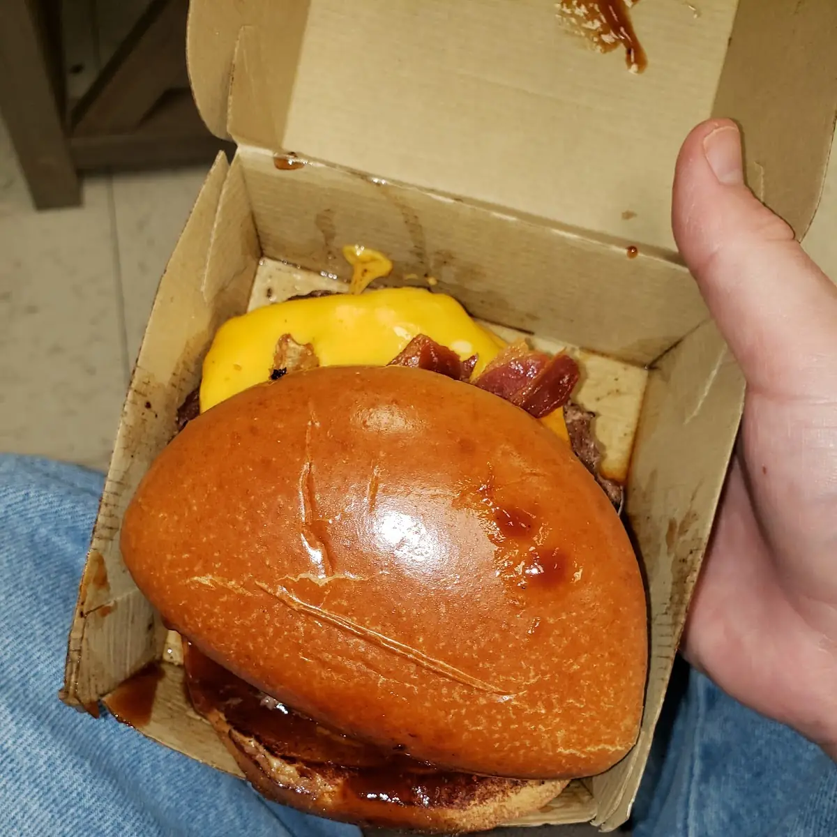 Bacon BBQ Double Quarter Pounder