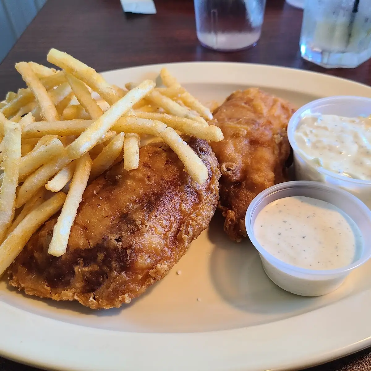 Battered Cod Aka Fish and Chips