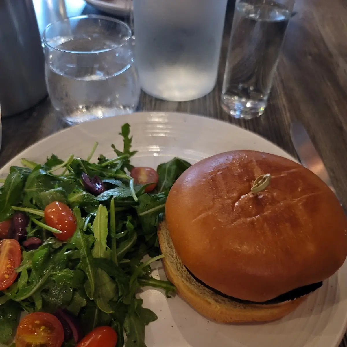 Portobello Mushroom Burger