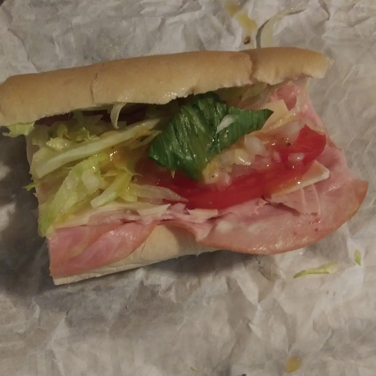 Ham and Cheese Sandwich