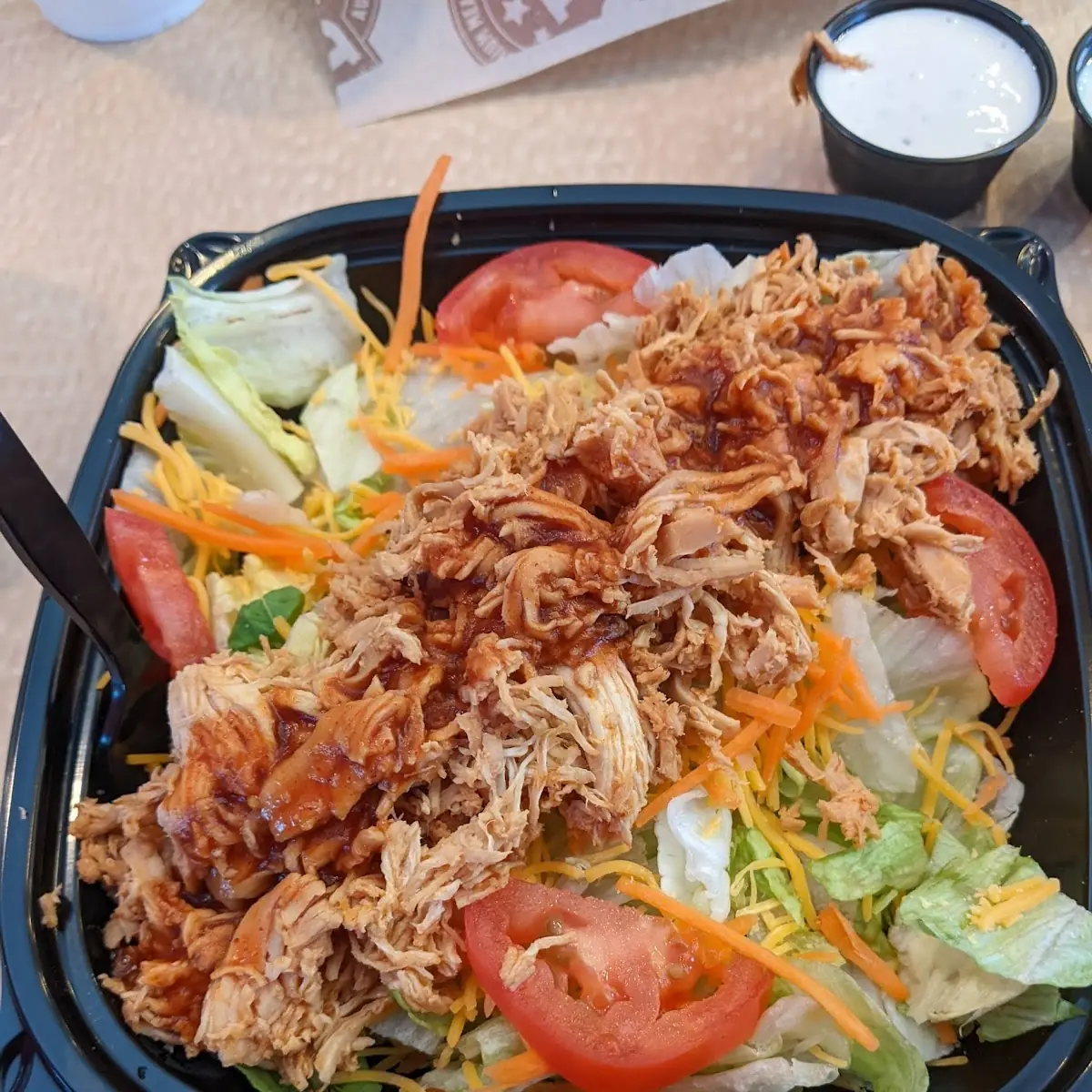 BBQ Chicken Salad Plate