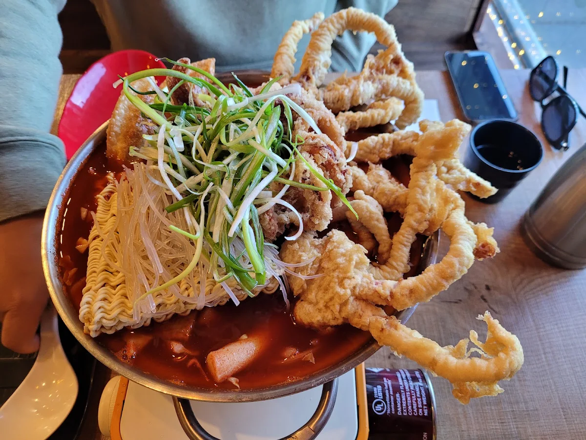 Squid Hot Pot Tteokbokki