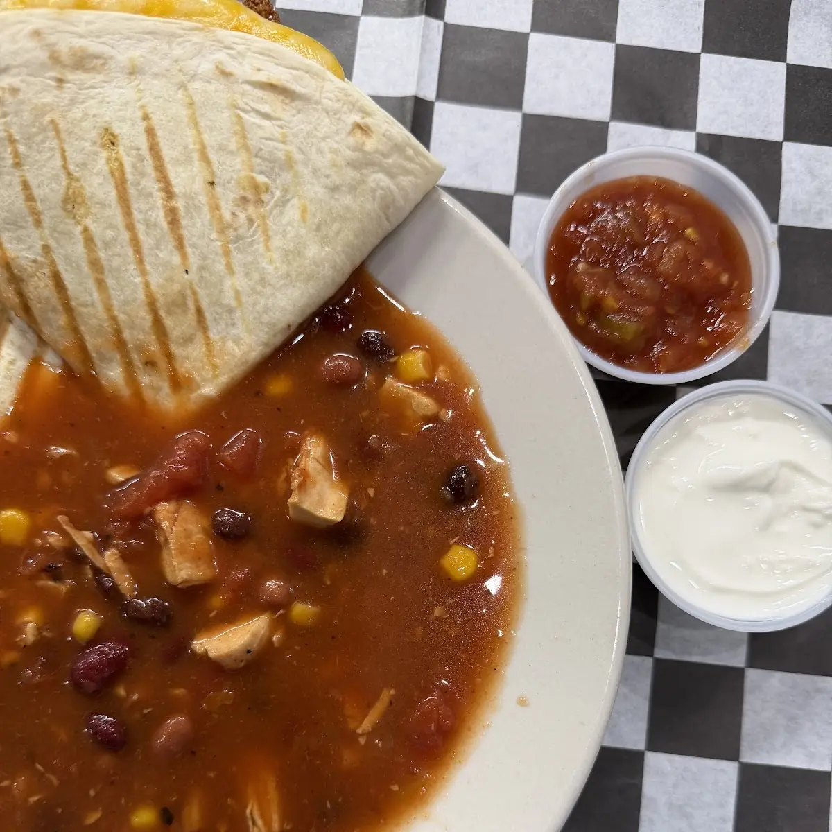 Chili & Grilled Cheese