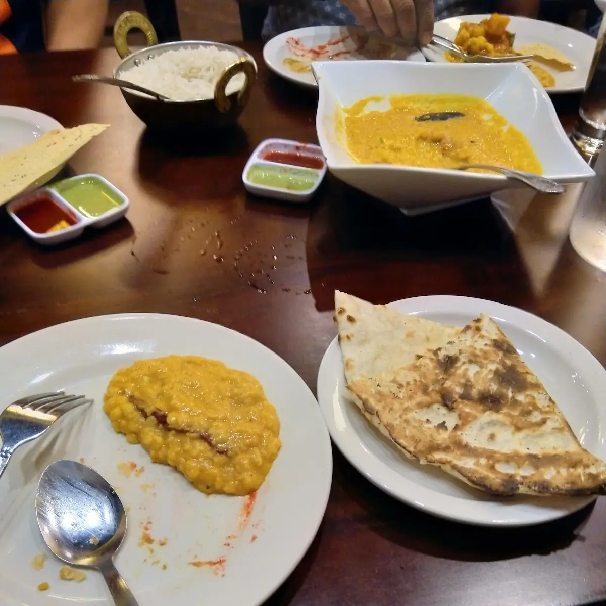 Dal Fry and Naan