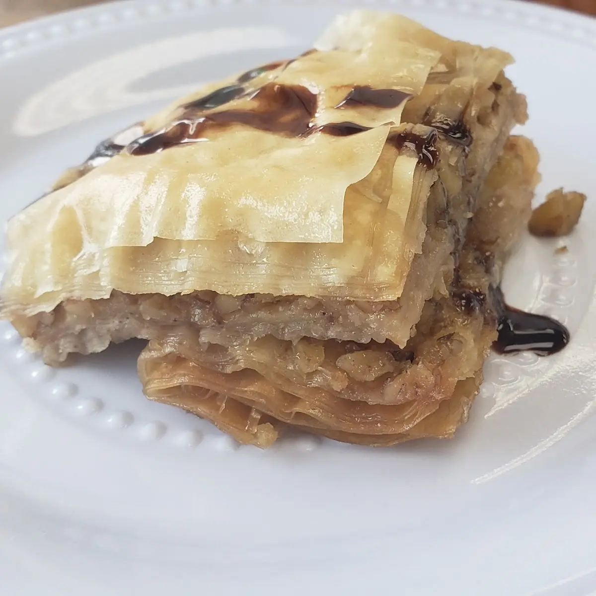 Baklava with cashew