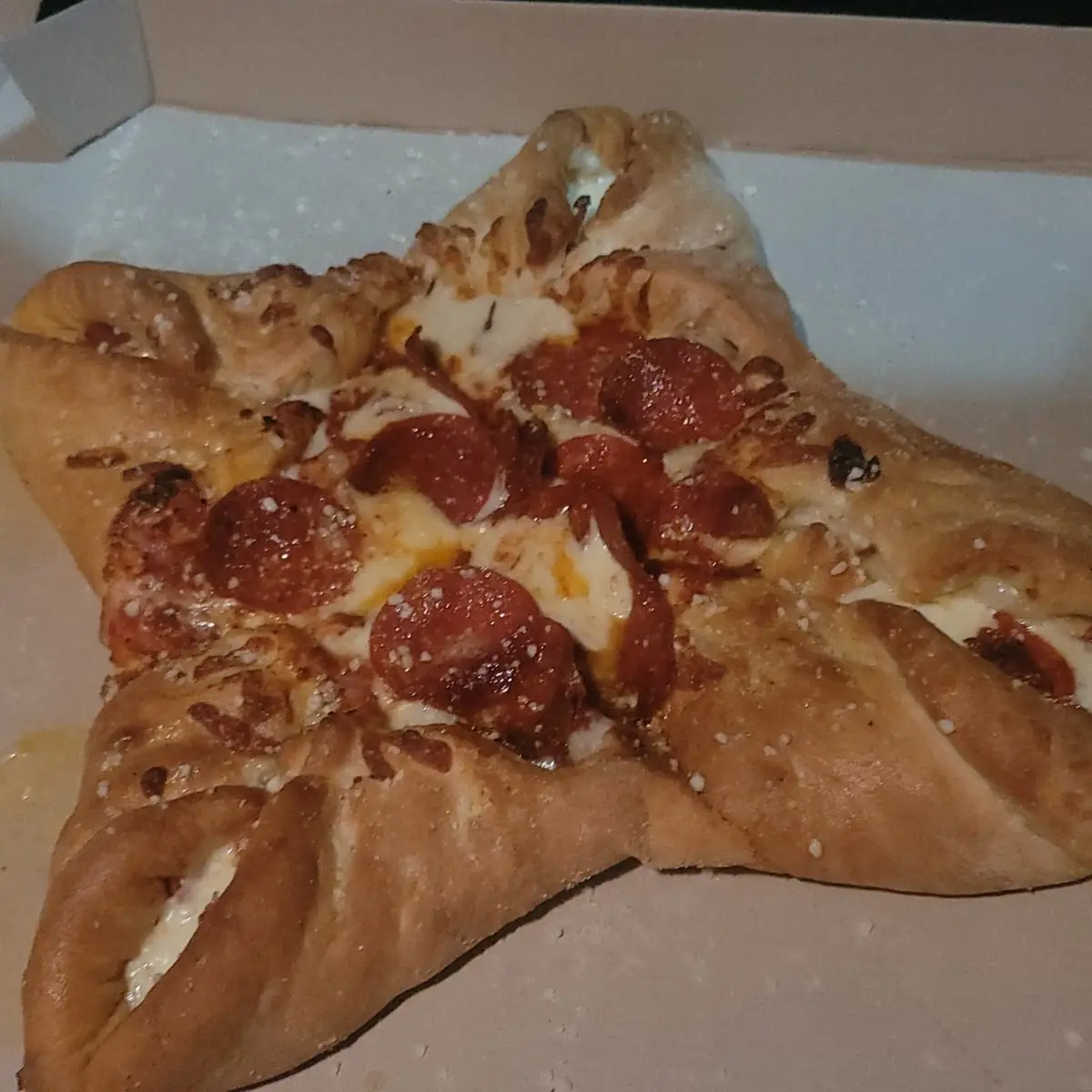 Calzone Pizza and Cookie Brownie