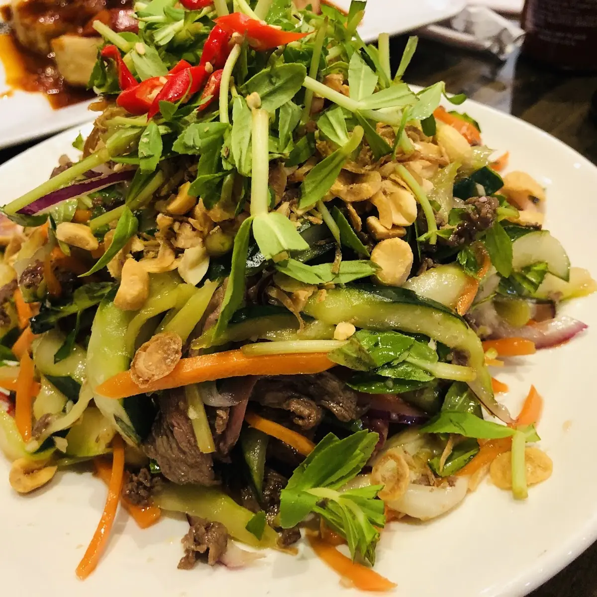 Raw Beef Salad