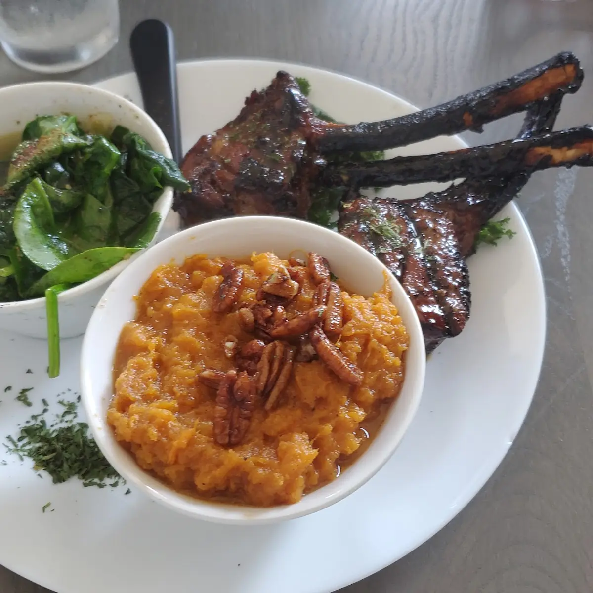 Lamb Chops & Eggs