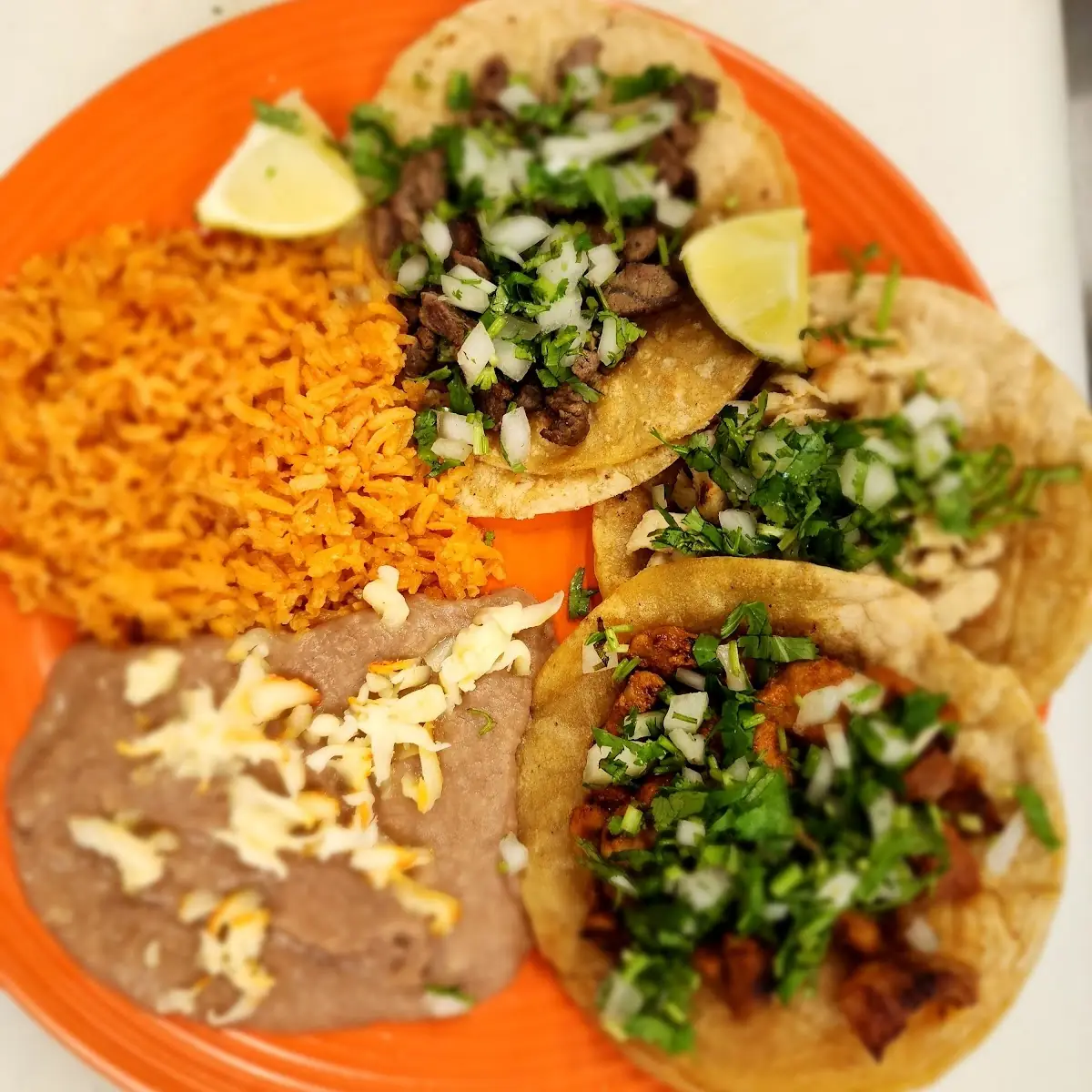 Chorizo Tacos w Onion & Cilantro