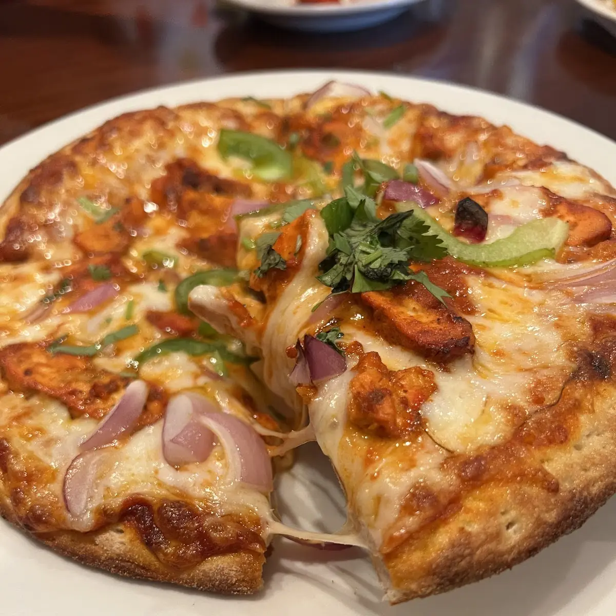Butter Chicken Pizza