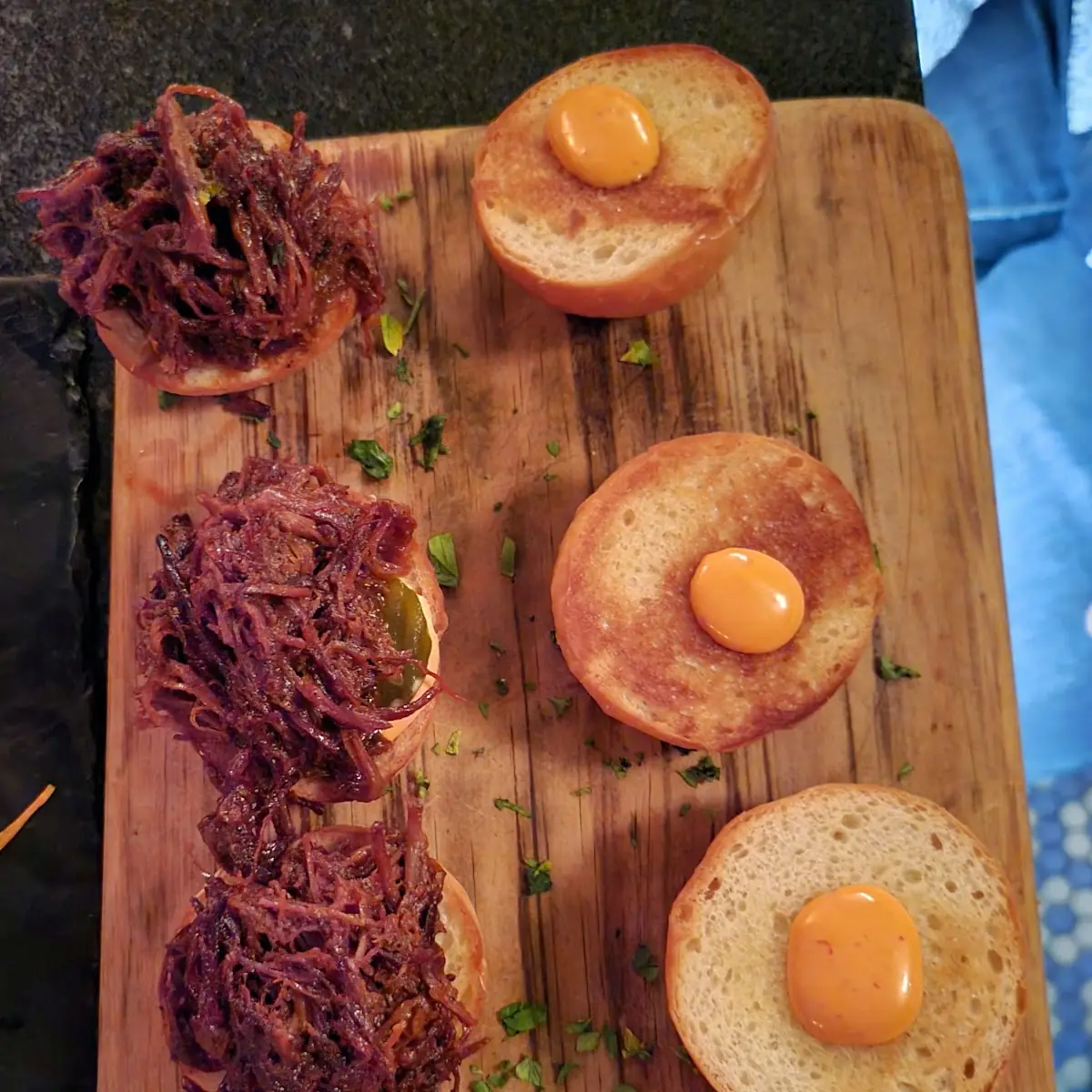 48hr Slow Roasted Beef Brisket Sliders