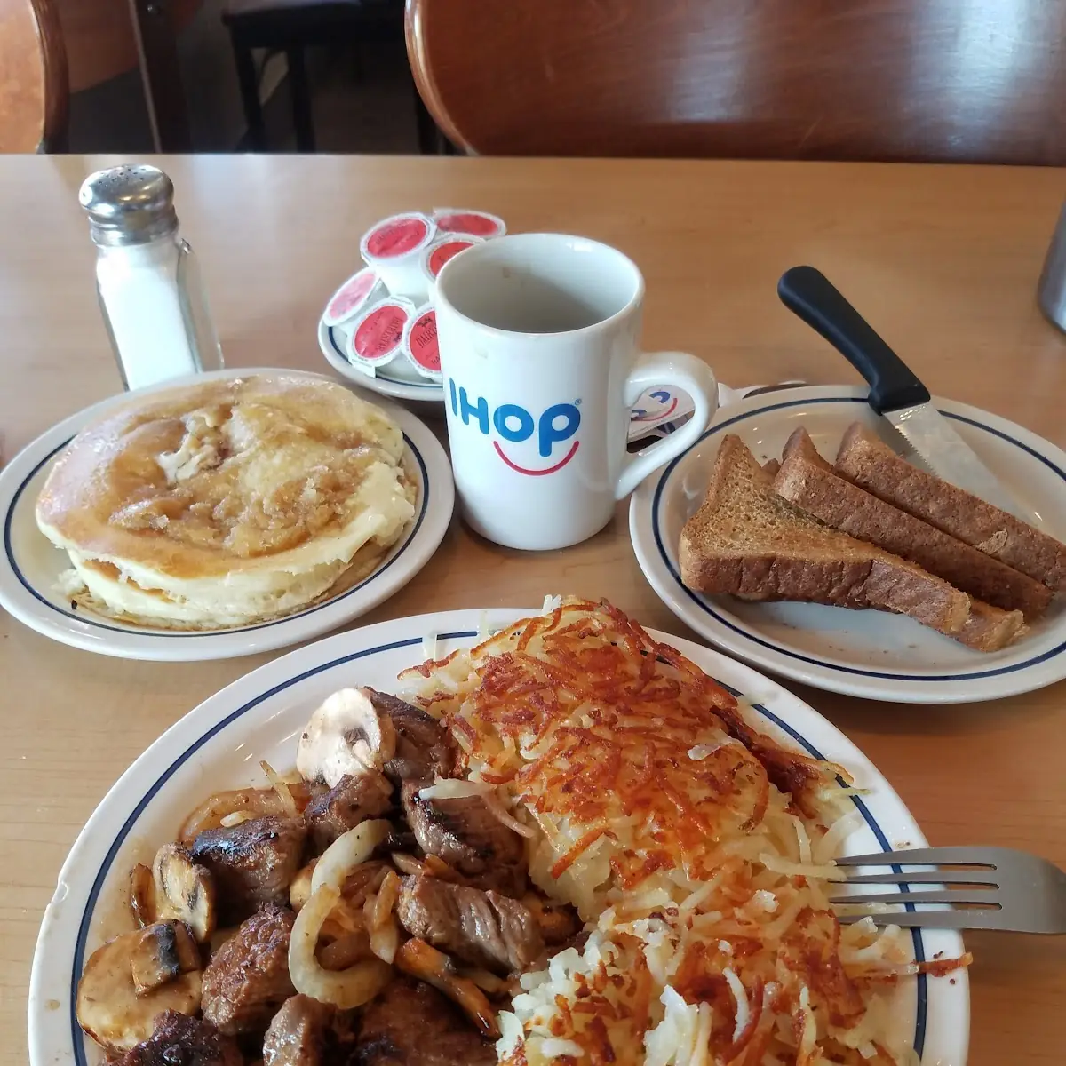 Jr Cupcake Pancake Combo