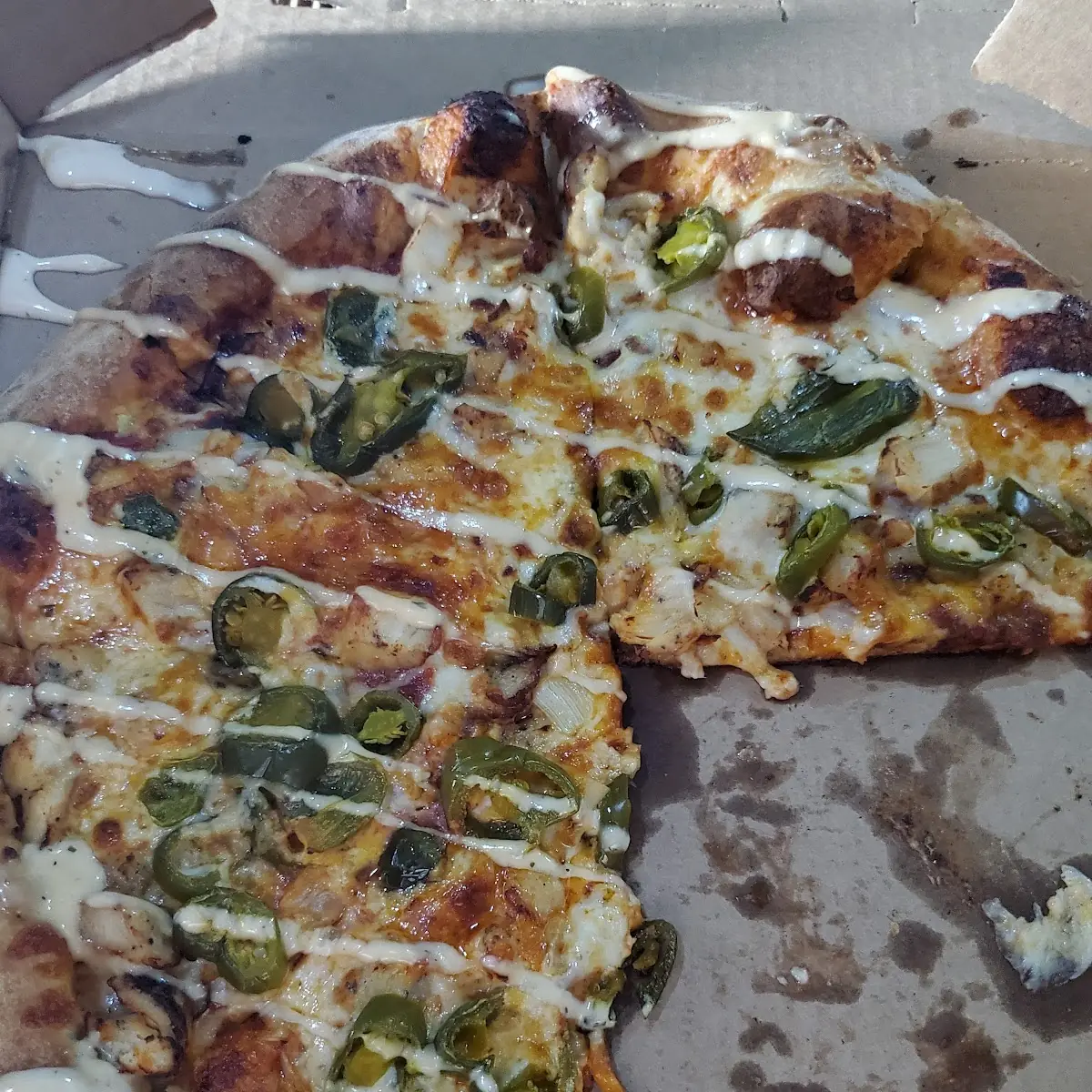 Chipotle Chicken Pizza