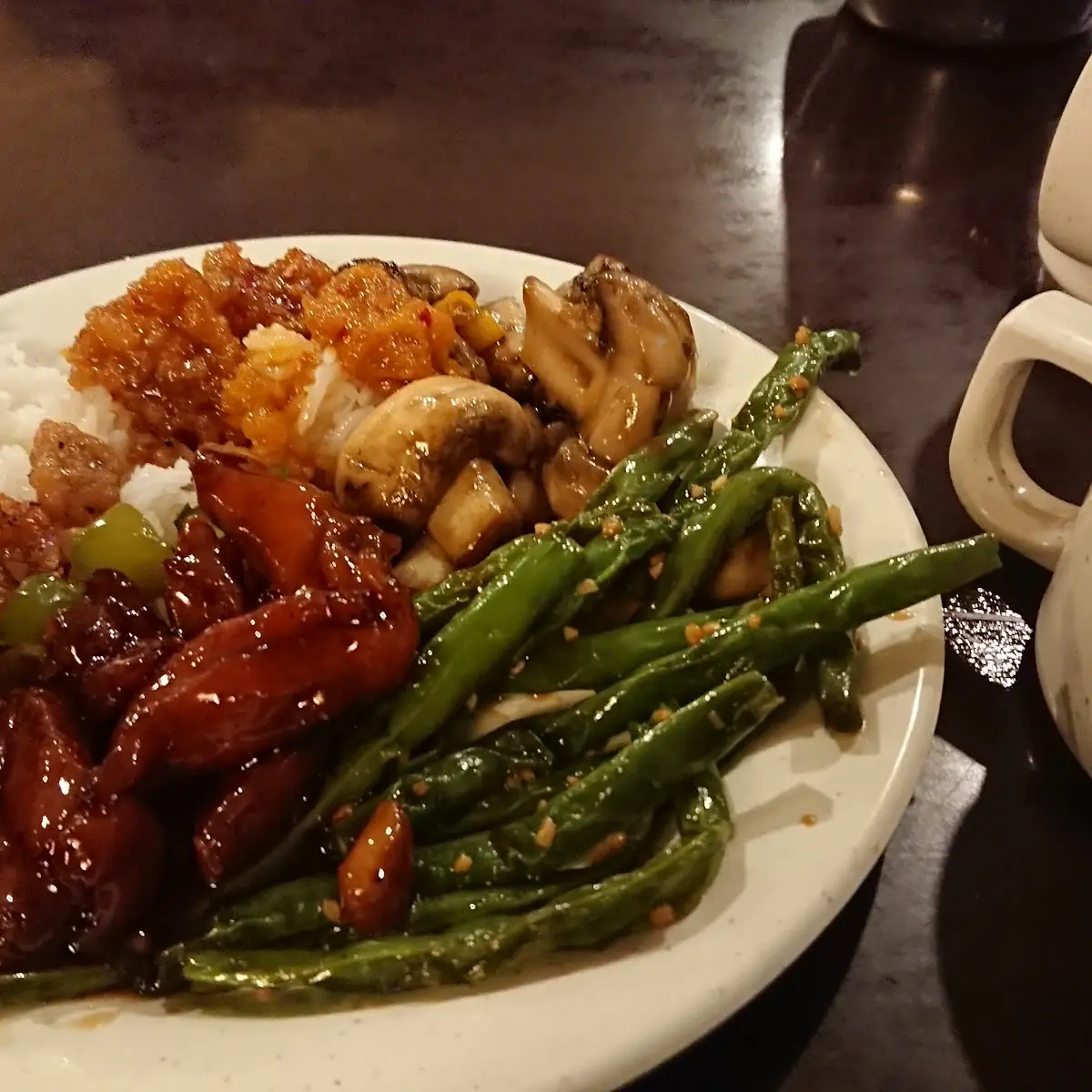 Green Beans General TSO's Chicken