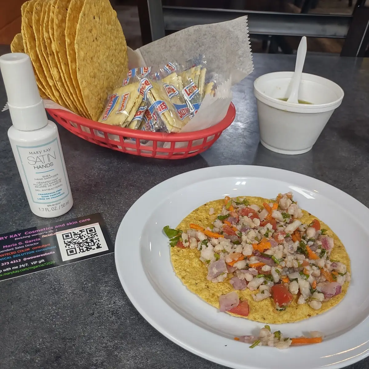 Free Tostada De Ceviche